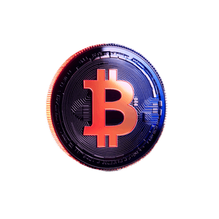 Panel flotante con datos analíticos del mercado cripto